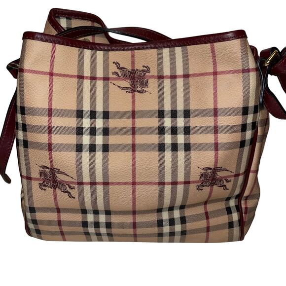 Burberry Handbags - Authentic Vintage Burberry Haymarket Canterbury Tote Signature Check Handbag